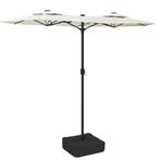 Luxe Parasol met LED Verlichting | Retourdeal | Betaalbaar, Ophalen of Verzenden, Nieuw, 1 tot 2 meter, Stokparasol