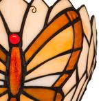 Tiffany vlinder wandlamp – Natuurlijke uitstraling – B 25 ×, Verzenden, Nieuw