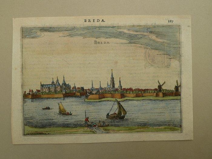 Nederland - Breda; L. Guicciardini - Breda - 1613, Boeken, Atlassen en Landkaarten