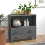 vidaXL Dressoir HAMAR 85x35x80 cm massief grenenhout, Verzenden, Nieuw, 50 tot 100 cm, Grenenhout