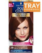 SCHWARZKOPF POLY COLOR CRÈME-HAARVERF 38 LICHTGOUDBRUIN TR.., Verzenden, Nieuw