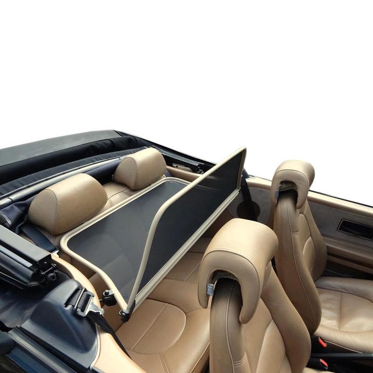 Saab 900 (1986-1993) Cabrio windscherm Beige windscherm op, Auto diversen, Overige Auto diversen, Ophalen of Verzenden