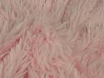 10 meter langharig bont - Baby Roze - Pluche stoffen, Hobby en Vrije tijd, Stoffen en Lappen, 120 cm of meer, Ophalen of Verzenden