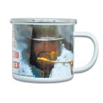Bud Spencer Enamel Mug Ohne Heu kann das beste Pferd..., Hobby en Vrije tijd, Verzenden, Zo goed als nieuw