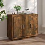 vidaXL Dressoir 92x35x75 cm bewerkt hout gerookt, Huis en Inrichting, Kasten | Dressoirs, Overige materialen, Verzenden, Nieuw