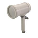 Rolux Cascade Eindstuk PP 125 met sifon transparant, Doe-het-zelf en Verbouw, Overige Doe-het-zelf en Verbouw, Ophalen of Verzenden