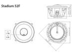 JBL Stadium 52F - 13cm (5,25) 2-weg coaxiale auto speakers, Verzenden, Nieuw