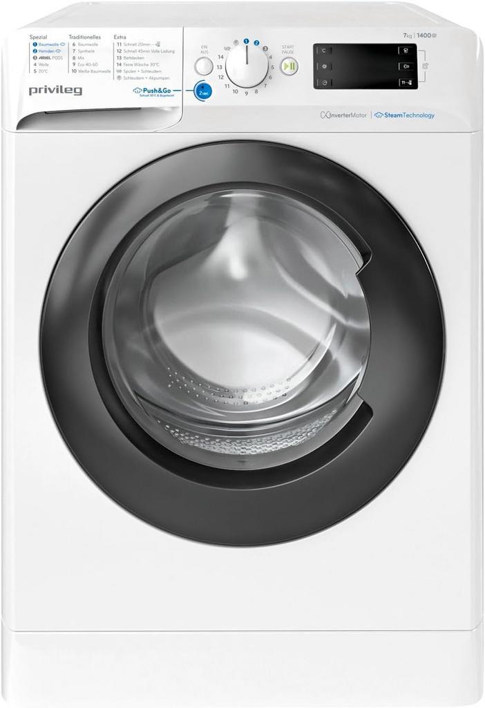 Privileg Pwfv X 753 N Wasmachine 7kg 1400t, Witgoed en Apparatuur, Wasmachines, Nieuw, Voorlader, 85 tot 90 cm, Ophalen of Verzenden