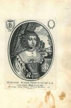Portrait of Mary, Princess Royal and Princess of Orange, Antiek en Kunst, Kunst | Etsen en Gravures