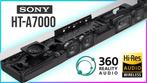 Sony HT-A7000 - 7.1.2-kanaals soundbar met Dolby Atmos, Nieuw, Met externe subwoofer, Ophalen