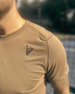 Stryda Club Iconic Padel T-shirt - Bruin | Heren, Verzenden, Nieuw, Padelkleding