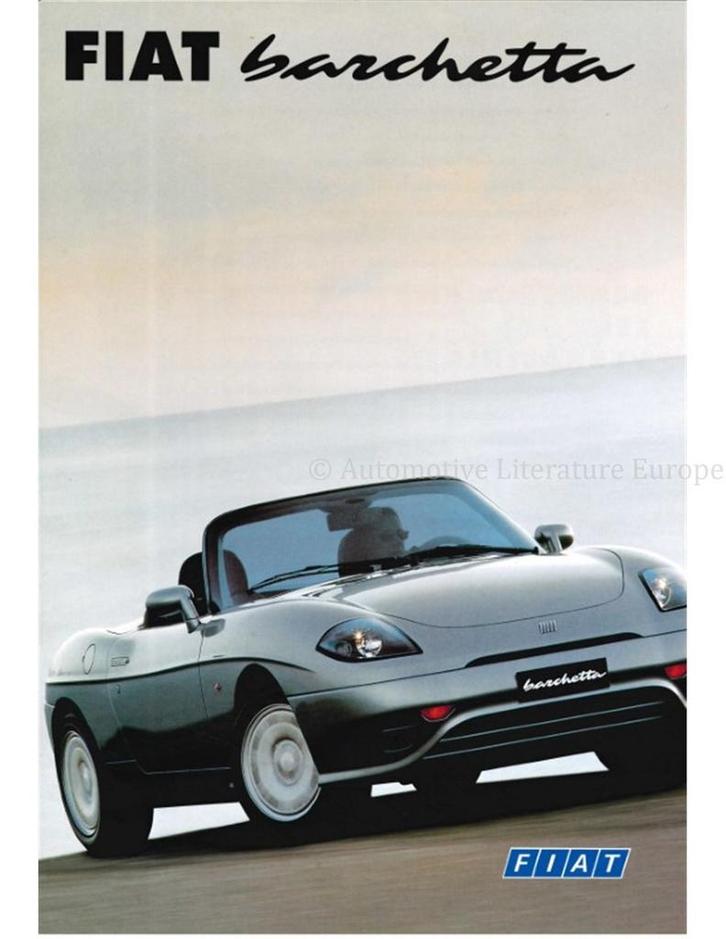 1996 FIAT BARCHETTA BROCHURE DUITS, Boeken, Auto's | Folders en Tijdschriften