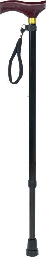 Aidapt wandelstok houten handvat - verstelbaar, Diversen, Verpleegmiddelen, Nieuw, Verzenden