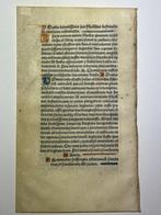 Paris, Gillet Hardouyn (1455–1529) - Printed Book of Hours, Antiek en Kunst