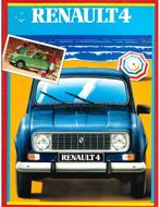 1983 RENAULT 4 BROCHURE FRANS, Boeken, Auto's | Folders en Tijdschriften, Nieuw, Renault, Author