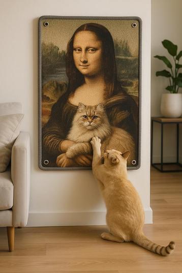 Sisal Krabmat voor Katten - Mona Lisa - 60x40CM beschikbaar voor biedingen