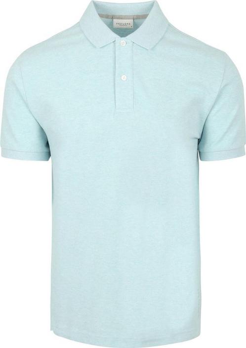 Profuomo Piqué Poloshirt Aqua Blauw maat XXL Heren, Kleding | Heren, Polo's, Nieuw, Overige maten, Verzenden