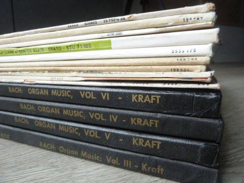 Johann Sebastian Bach Orgelwerke : 10 x lp / 4 x boxes -, Cd's en Dvd's, Vinyl Singles