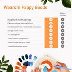 2dekans | Happy Goods Punch Needle pakket 2 designs ZEEZICHT, Hobby en Vrije tijd, Borduren en Borduurmachines, Ophalen of Verzenden