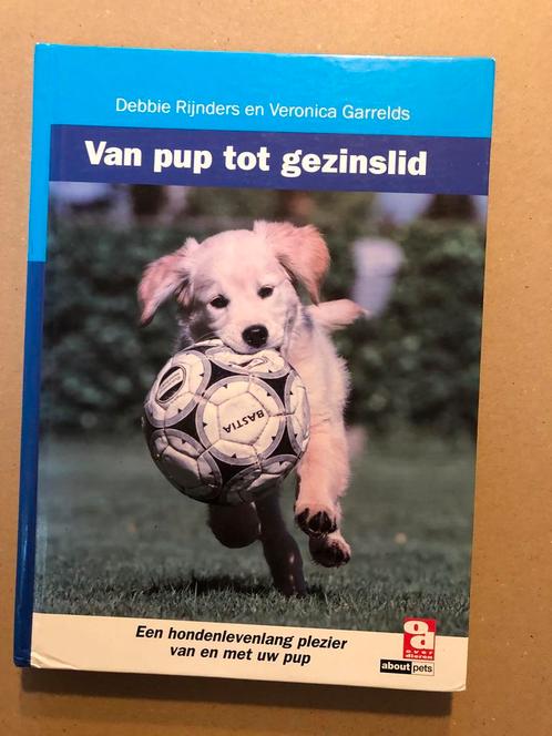 Van Pup tot Gezinslid - Speels Opvoeden - HARDCOVER, Boeken, Dieren en Huisdieren, Zo goed als nieuw, Honden, Ophalen of Verzenden