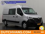 Renault Master 2.3 Dubbele-cabine 2021 L2 H2 Diesel, Auto's, Bestelauto's, Euro 6, Renault, Nieuw, Zilver of Grijs