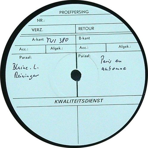 Blaine L. Reininger (Tuxedomoon) - Lot of 3 LPs - Diverse, Cd's en Dvd's, Vinyl Singles