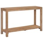 Wandtafel 120cm Teakhout | Stijlvol | Retourdeal | -35%, Huis en Inrichting, Woonaccessoires | Wandplanken en Boekenplanken, Ophalen of Verzenden
