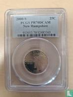 Verenigde Staten ¼ dollar 2000 (D) New Hampshire, Verzenden, Losse munt, Zilver