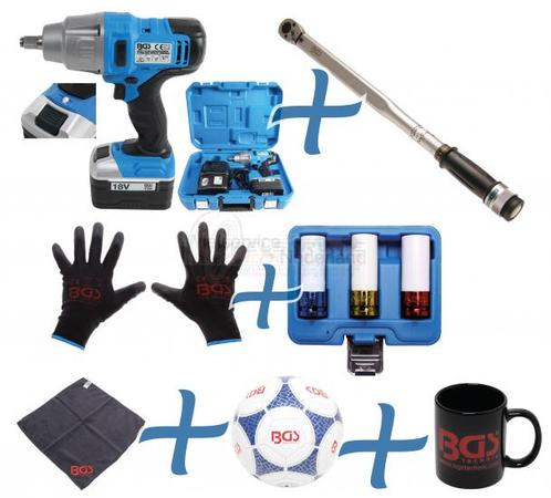 Wielwissel serviceset 7-delig (Doppenset) (Aanbiedingen), Auto diversen, Autogereedschap, Nieuw, Verzenden