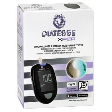 Diatesse XPER Startpakket - Glucosemeter & Ketonenmeter -