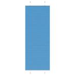 vidaXL Plissé rolgordijn 75x200 cm stofbreedte 74,4 cm, Verzenden, Nieuw, Blauw