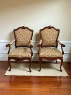 Fauteuil à la reine (2) - Hout