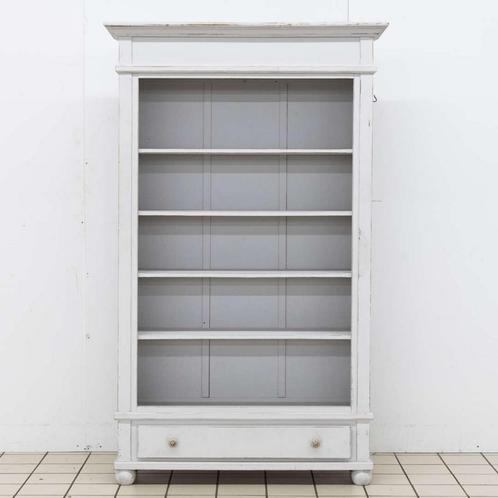 Landelijke Boekenkast Brocante, Huis en Inrichting, Kasten | Boekenkasten, Ophalen of Verzenden
