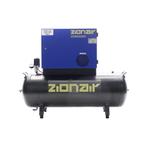 Compressor gedempt 3kW 400V 11 bar 200L tank, Verzenden