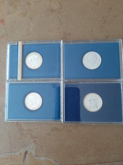 Frankrijk. 100 Francs 1984, 1985, 1986 et 1987 (lot de 4, Postzegels en Munten, Munten | Europa | Euromunten