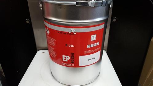 Epoxy Vloercoating 2K - 10 ltr  - RAL 7046, Doe-het-zelf en Verbouw, Verf, Beits en Lak, Nieuw, Verzenden