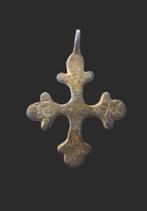 Byzantijns Brons Kruis - 35 mm - Initialen graveren!