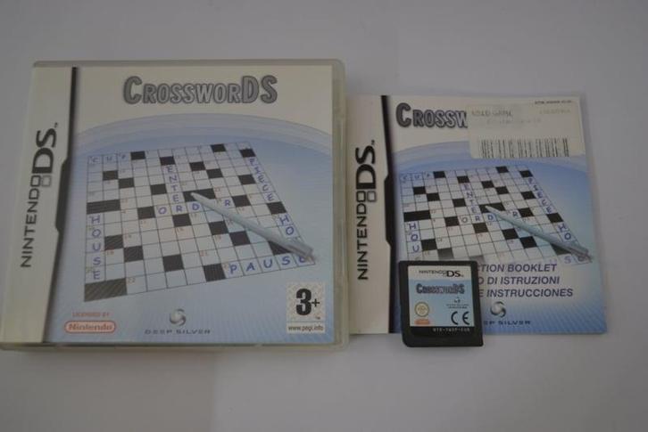 CrossworDS (DS EUR), Spelcomputers en Games, Games | Nintendo 2DS en 3DS, 1 speler, Zo goed als nieuw, Verzenden