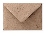 Envelop 12 x 18 cm Cacao, Hobby en Vrije tijd, Kaarten | Zelf maken, Nieuw, Verzenden