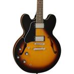 Epiphone ES-335 LH Vintage Sunburst linkshandige semi-akoest, Verzenden, Nieuw