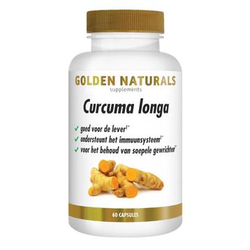 Golden Naturals Curcuma Longa Piperine 60 capsules