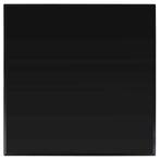 Tafelblad Glas 70x70 Zwart - Retourdeal! 35% Korting, 50 tot 100 cm, Vierkant, Nieuw, Glas