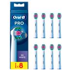 Oral-B Pro 3D White Opzetborstels, Sieraden, Tassen en Uiterlijk, Uiterlijk | Mondverzorging, Verzenden, Nieuw