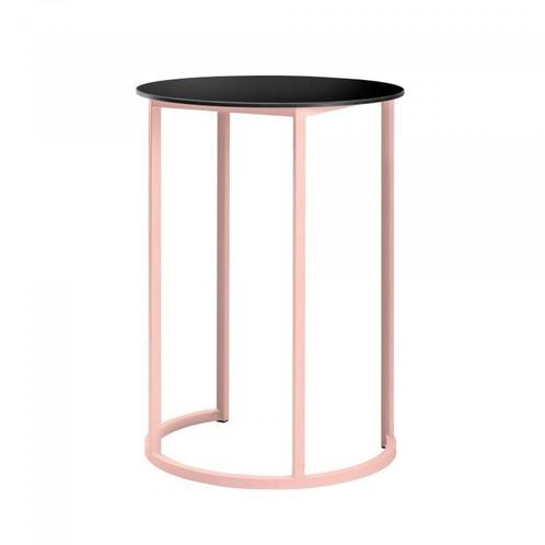 Statafel Kubo Curve | Aluminium/Volkern | Roze/Zwart | Ø8.., Zakelijke goederen, Horeca | Keukenapparatuur, Verzenden