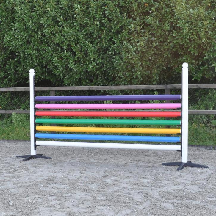 Eenkleurige Training Springbalk - 7,7 Kg - Wit, Dieren en Toebehoren, Paarden en Pony's | Overige Paardenspullen, Springen, Nieuw
