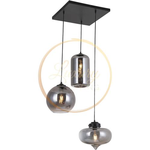 Ava 3-Licht Hanglamp Mix, Huis en Inrichting, Lampen | Overige, Nieuw, Verzenden