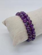 Amethist armband 8mm, Verzamelen, Mineralen en Fossielen, Ophalen of Verzenden