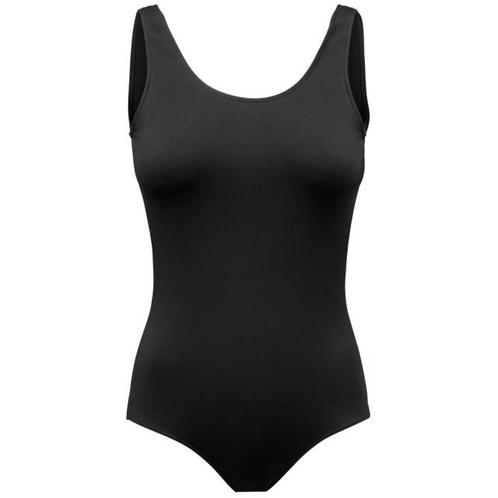 Zwart balletpak met brede bandjes - Ronde rug en hals - Kato, Sport en Fitness, Ballet, Verzenden