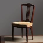 16 antieke eetkamerstoelen mahonie Hollands Louis Seize stij, Antiek en Kunst, Ophalen of Verzenden