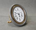 Tafelklok, Wekker - Cartier - Metaal - 1970-1980 -, Antiek en Kunst, Antiek | Klokken